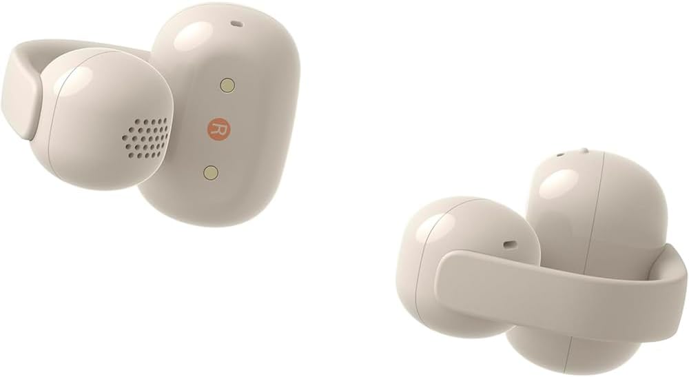 Sony WFLC900/C LinkBuds Clip Open-Ear Truly Wireless Earbuds Greige Bundle with Deco Essentials 6-Pair Earbud Tips & 1 YR Enhanced Protection Pack image 5