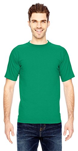 Bayside Apparel mens 6.1 oz. Basic T-Shirt(BA5100)-KELLY-XL