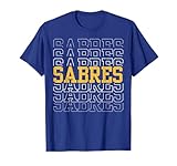 Vintage Sabres Gift for Boys Girls Kids Women Men T-Shirt