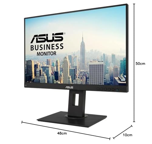 ASUS BE24WQLB - Ecran PC 24,1'' WUXGA - Dalle IPS - 16:10 - 1920x1200 - DP, HDMI, VGA et 4x USB 3.0 - Kit mini PC inclus - Filtres de lumière bleue - Haut-parleurs - Ajustement hauteur et pivot