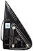 Dorman 955-068 Driver Side Manual Remote Door Mirror - Folding Compatible with Select Chevrolet / GMC Models, Black