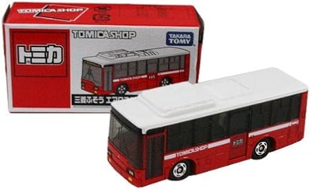 Amazon Tomyトミカ トミカショップ限定 三菱ふそう エアロスター エコ ハイブリッド1105 ミニカー ダイキャストカー ホビー