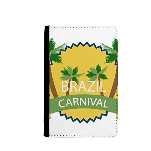 Porte-passeport Brésil Carnaval étui portefeuille de voyage pour documents