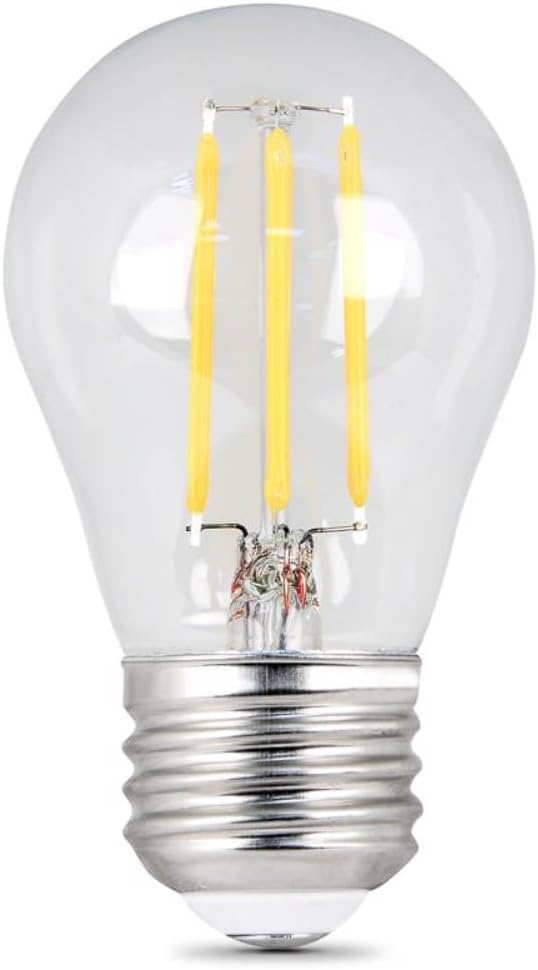 Feit Electric 3011895 Soft White 40W Equivalence A15 E26 Medium Filament LED Bulb Pack of 6