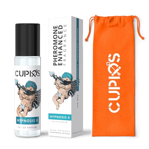 Cupids Hypnosis Roll-On 10ml - Men with Orange pouch bag