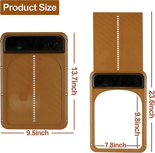 Automatic Chicken Coop Door, Automatic Chicken Door Opener With Light Sensor, Waterproof Battery Operated Chicken Coop Door For Chicken Rearing #TOP6