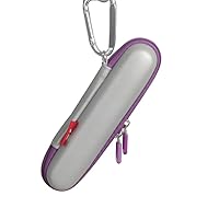 Vista 5 de Hermitshell Estuche de viaje duro para acabado Touch Lumina removedor de pelo sin dolor (plata+morado)