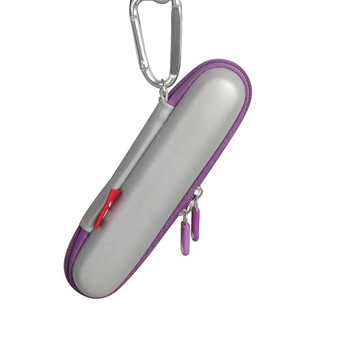 Miniatura 5 de Hermitshell Estuche de viaje duro para acabado Touch Lumina removedor de pelo sin dolor (plata+morado)