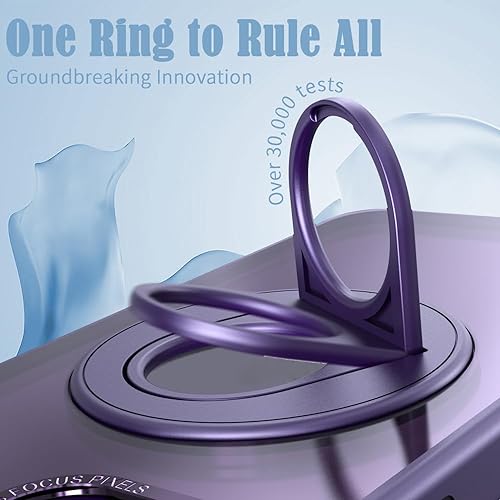 Coque antichoc iPhone 5 violette translucide compatible chargeur magnétique
