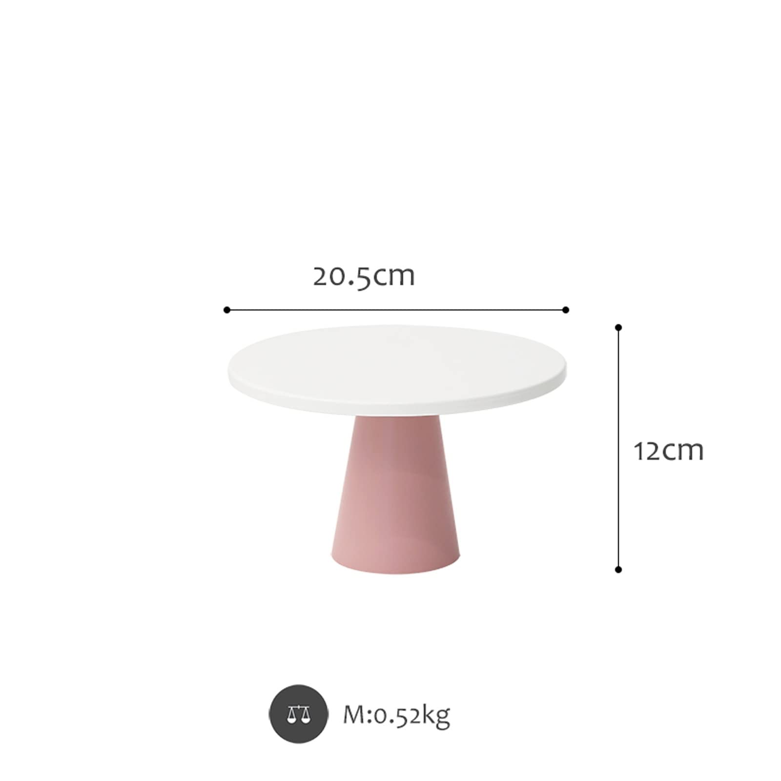 SUNESA Présentoir à Gâteau Gâteau Stand Après-midi Thé Snack Plateau De Mariage Dessert Table Accessoires Gâteau Présentoir Gâteau d'anniversaire Plateau Stand de Gâteaux (Color : Blauw, Size : S)