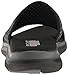 Skechers Cali Women's Flex Appeal 2.0-Won't Stop Flat Sandal,Black/Charcoal,8 M US