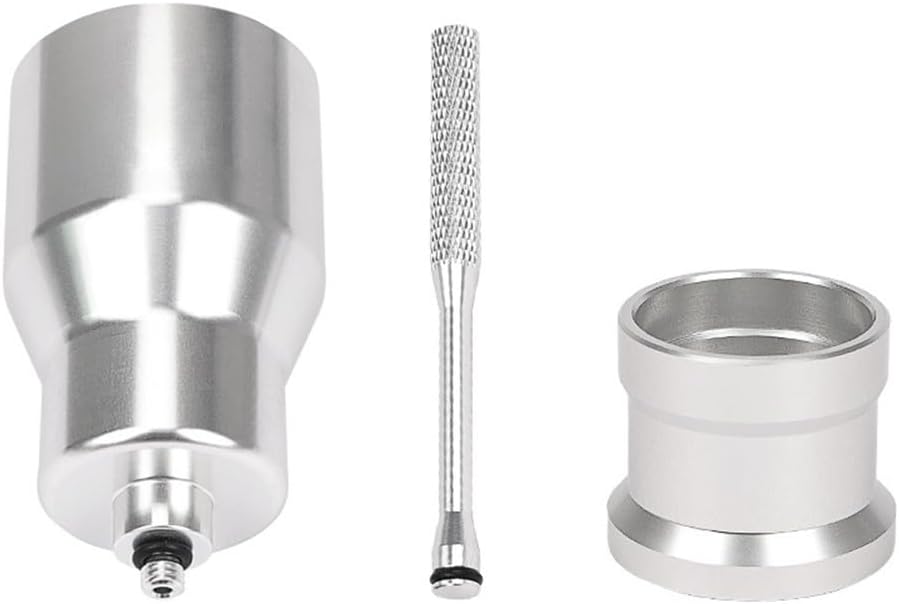 Aluminum Bike Brake Oil Funnel Kit with Base and Long Stopper Hydraulic Disc Brake Bleed Tool for Mountain Road Bike Maintenance R4770 R7025 R9120(Mountain Bike Kit)