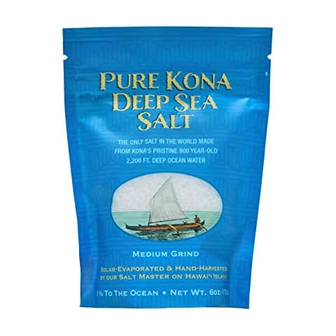 Kona Sea Salt Pure Kona Deep Sea Salt Medium Grind 6oz. Cover
