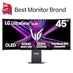 LG 45GX950A-B 45-inch Ultragear 5K2K WUHD (5120 x 2160) OLED Curved Gaming Monitor, Dual-Mode, 165Hz, 0.03ms, NVIDIA G-Sync, AMD FreeSync Premium Pro, HDR True Black 400, USB Type-C 90W, DP2.1 - Image 2