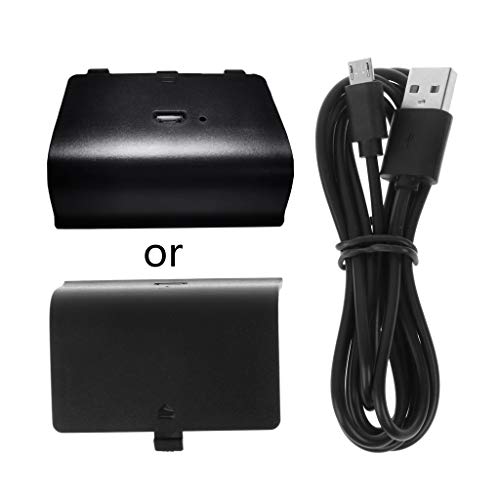 SSYY NI-MH 2400 mAh Ladegerät Kit Wiederaufladbarer Akku Pack mit USB-Kabel für Xbox One Cover