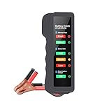 12V Car Battery Tester and Alternator Tester, Automotive Load Tester Indicator, 12 Volt Auto Check f
