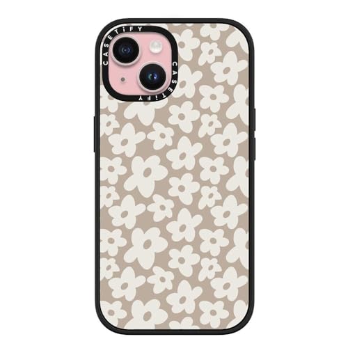 Coque iPhone 15 antichoc fleurie CASETiFY protection Magsafe 2.5m