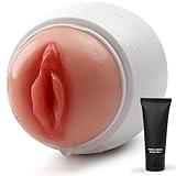Sex Toys for Men Male Masturbator, Sex Doll Compact Sucking Manual Masturbators 2-in-1 Mouth and Pussy, Lifelike Vagina Pussy Masturbation, Plump and Soft Fleshy Masturbating Stroker for Men (White)