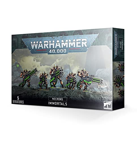 Warhammer 40K Necrons Immortals by Games Workshop - Used condition - US$34.88