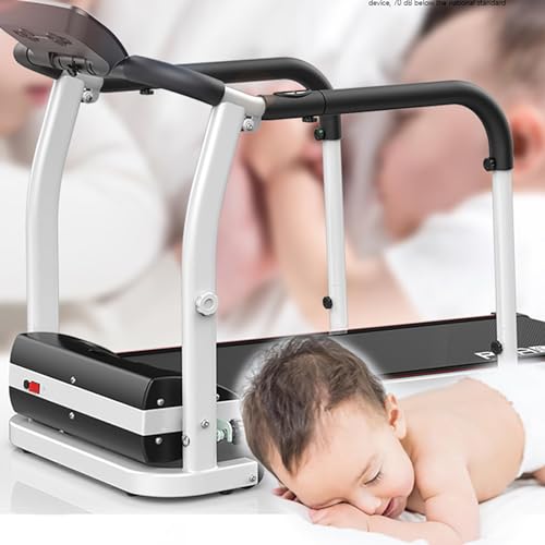 Image of Rehabilitation Motorized Treadmill with Handrail - Multifunction Foldable Treadmill for Seniors Home Office Physical Exercise - Home Treadmill