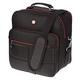 Christian Wippermann Flugbegleiter Umhängetasche Arbeitstasche Herrentasche mit TÜV geprüftem Rfid Schutz