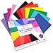 Price comparison product image First Edition Adhesive Gloss Vinyl | 12 Colours | 52 inc 4 Transfer Tape Sheets | Easy to Cut and Weed | Compatible with Cricut and Other Machines, Multicolour, 12"x12" Bumper Pack