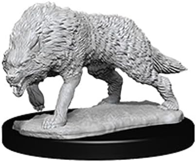 WizKids Deep Cuts Unpainted Miniatures: Wave 7: Timber Wolves image 2