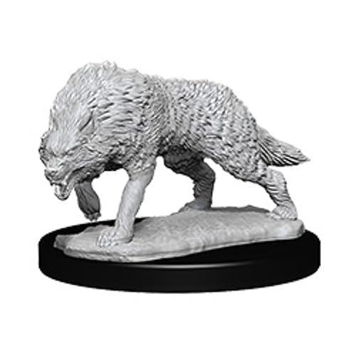 NECA WizKids Deep Cuts Unpainted Miniatures: Wave 7: Timber Wolves