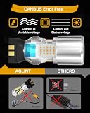 AGLINT PW24W PWY24W LED CANBUS Bezbłędna żarówka wyjątkowo jasna 54SMD Amber 12V do samochodu przednie światła kierunkowskazu kompatybilna z i3, A3, A4