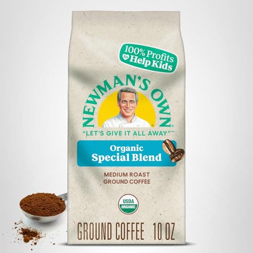 Newmans Own Organics Newmans Special Blend, Medium Roast Ground Coffee, 10oz
