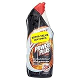 Harpic Powerplus Toilet Cleaning Gel, Original Scent, Pack 3 x 750 ml, Removes Limescale, Kills 99.9% of Bacteria, Powerful Deep Clean Toilet Cleaner, toilet freshener