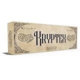 Kryptex, Juego de Mesa, Juego con Amigos, Familiar, para Parejas, para 1 o 2 Jugadores, Leonardo Da Vinci, Mecánica de Deducción, Idioma Español y Francés, Edad +8 Años