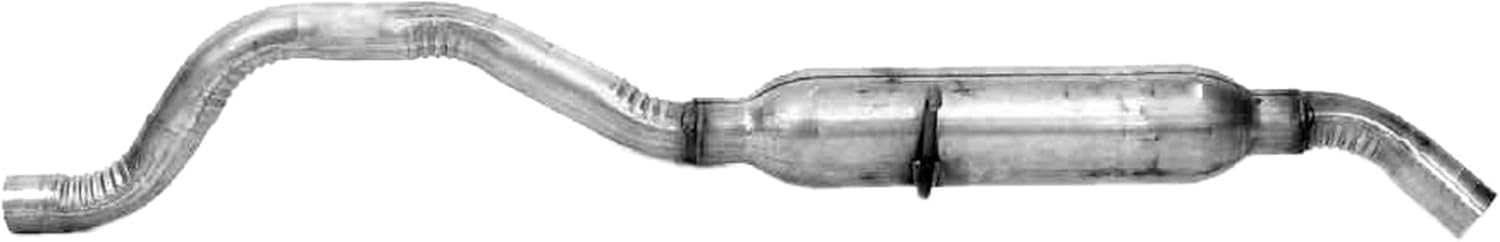 Walker 54487 Direct Fit Exhaust Resonator and Pipe Assembly 2" Inlet (OD) 2" Outlet (OD) for Chrysler Town & Country