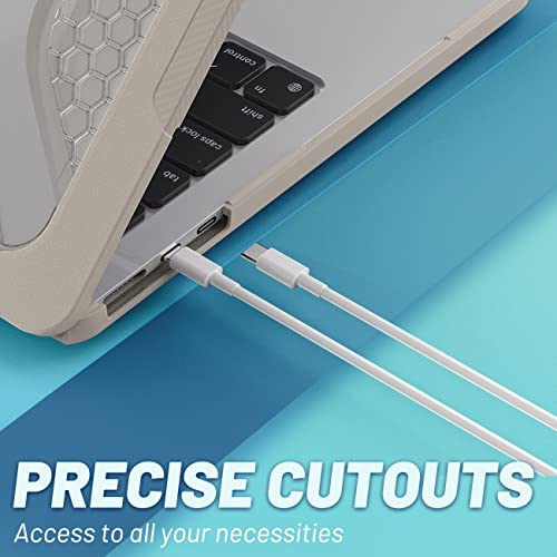 estojo protetor para laptop For MacBook Air 13.6 inch Case 2022 2023 Release A2681 M2 TPU+PC Dual La