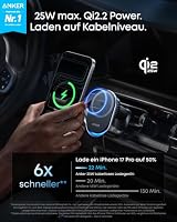 Anker Prime Magsafe Autohalterung, Qi2 25W zertifiziertes, Starke Magnete – Ansicht 2