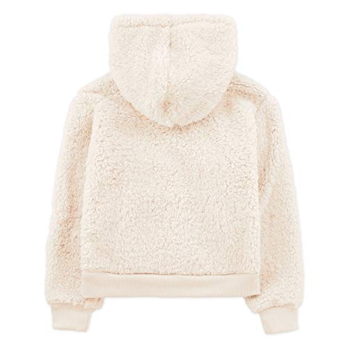 Levi's Girls' Toddler Sherpa Hoodie, Moonbeam, 3T #TOP1