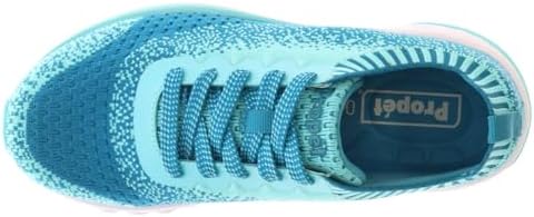 Propét Women's EC-5 Sneakers, Teal, 10 Medium US | Image 3