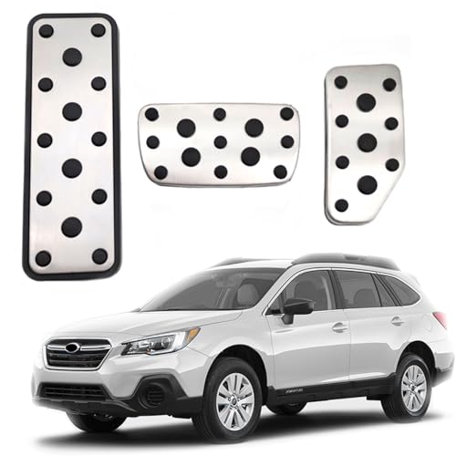 K LAKEY Pedal Covers for Subaru Outback 2020 to 2025,