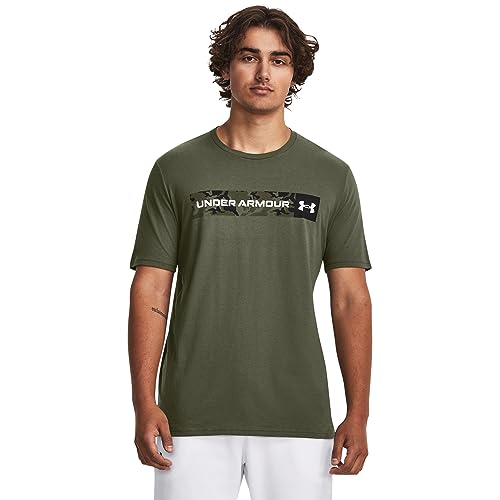 Image of Under Armour Unisex-Adult Men's Ua Camo Chest Stripe Short Sleeve