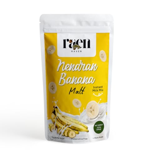 Raen Haven Nendran Banana Malt – Instant Milk Mix |