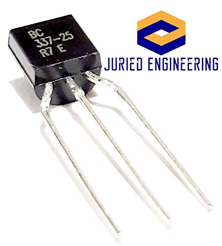 Juried Engineering Bc337-25 Bc337 Transistor Bipolar (Bjt) Bjt Transistor Npn 45V 800Ma 210Mhz 625Mw Through Hole 3-Pin To-92 (Pack Of 25) #TOP6