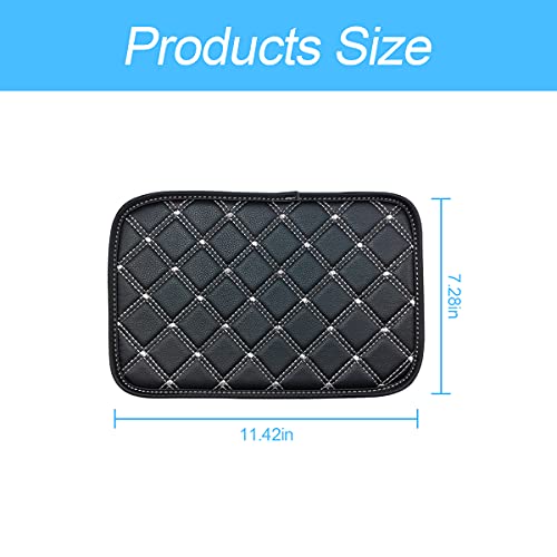 8Sanlione 8SANLIONE-CONSOLE CUSHION PAD Car Leather Center Console Cushion Pad thumb #1