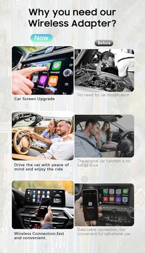 Image of Carbitlink To Wireless Carplay Android Auto Dongle Smartlink CarbitLink To Streaming Box Compatible Vehicle: Jetour, Chery, Hongqi, Changan, JAC, Geely, Baic, GAC, Dongfeng,BYD