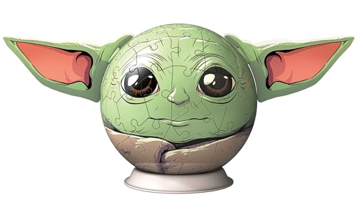 Puzzle 3D Ball 72 pièces Star Wars Grogu Ravensburger France - vue 7