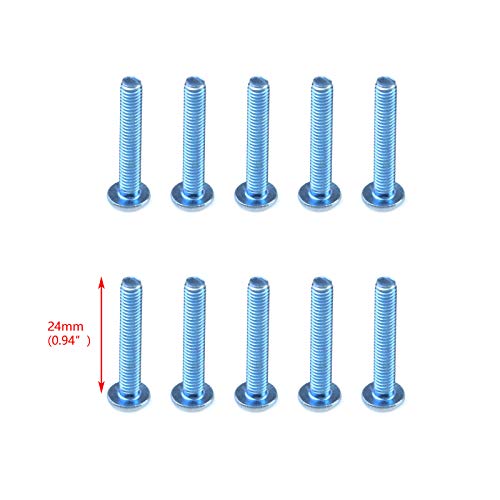 Quluxe 1-1/2 Inch Ceramic Knobs Hand Painted Kitchen Cabinet Knobs Pulls Retro Drawer Handles For Dresser Cupboard Wardrobe- Blue Flower (Pack Of 10) #TOP4