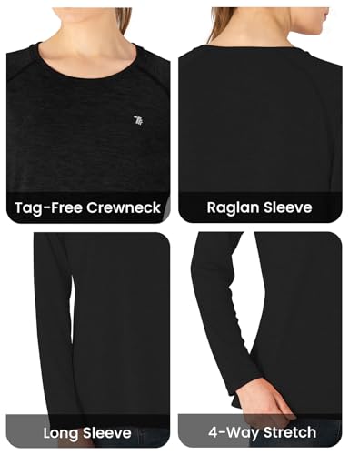 TBMPOY Women's UPF 50+ Sun Protection Long Sleeve Shirts SPF Lightweight Hiking Running Fishing Outdoor Tops4