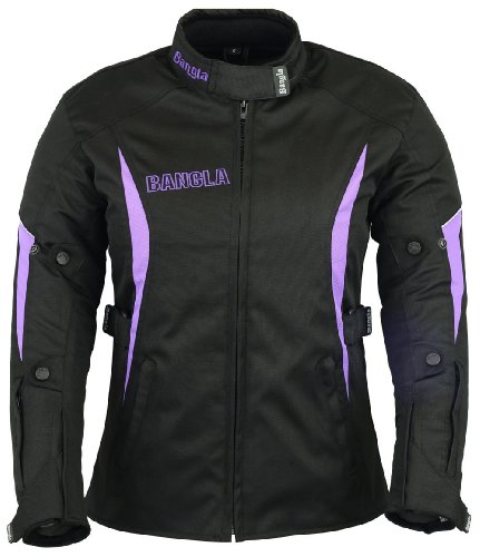 Motorrad-Damenjacke Wasserdicht – Mit Protektoren, Sommer/Winter, Textil, Größe M