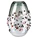 Produktbild Glas Art Vase Stones - schwarz durchgefärbt - Glas - Höhe 29cm - Breite 21cm - Dekovase - Wohnaccessoire