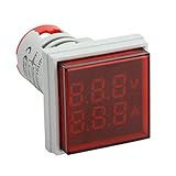 Shopcorp -Digital Led Display Indicator Voltmeter and Ammeter, Multimeter Voltage AC50-500V and...