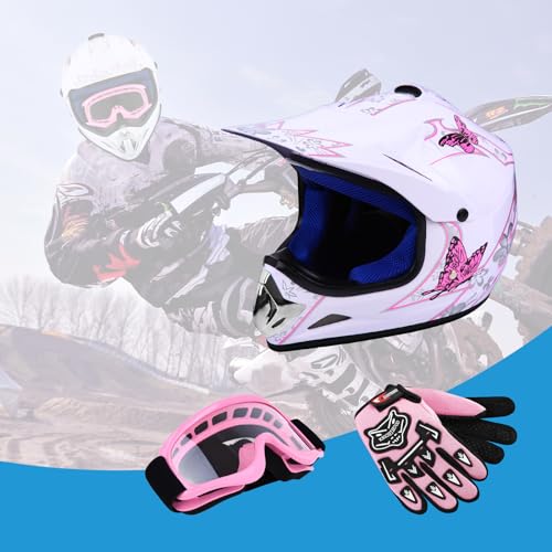Crosshelm für Kinder Samger DOT Jugend Offroad Motocross Helm